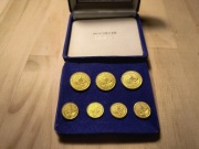 Inauguracja R. Reagana (20.01.1981) -pamiątkowy zestaw guzików z epoki