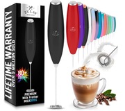 Zulay Kitchen Mocna spieniacz do mleka niebieski 