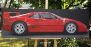 Obraz akrylowy Ferrari F40 50x150cm