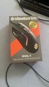 Myszka steelseries rival 5, klawiatura steelseries apex 3 i mouse bungee