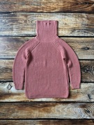 Sinsay sweter damski golf koralowy jesienny zimowy rozmiar EUR XS zima