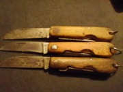 3 scyzoryki Gerlach i niemiecki otwieracz Solingen 