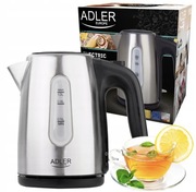 Czajnik elektryczny ADLER AD 1203 1l stal szlachetna  filtr antyosadowy 