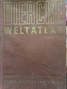 Weltatlas Diercke Georg Westermann Verlag 1968