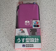 Etui HORI Slim Hard Pouch Plus, licencja Nintendo, fioletowe