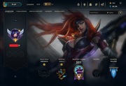 Konto LOL League of legends EUNE Plat MMR 172 Postacie 380 Skinów 261 LVL