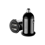 Szybka Ładowarka Samochodowa Dual USB Baseus Grain Pro 4.8A do telefonu