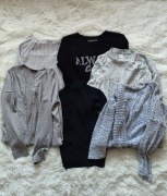 Paczka ubrań damskich- 6 swetrów ( różne rozmiary) 