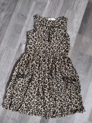 Sukienka dziewczęca 134 panterka