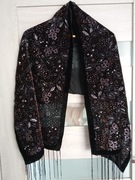 Szal damski z cekinami 