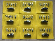 Zestawy figurek ludzików 9 zestawów 1:87 h0 po 5 sztuk model samochodu