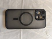 Plecki iPhone 16 Pro czarne, szare, przezroczyste+ szkło hartowane 