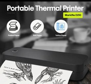 Drukarka termiczna Marklife D210 + 13x kalka + 2x papier w rolce 