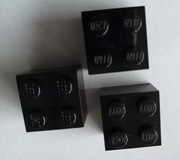 LEGO KLOCEK 3003 KOSTKA 2X2 CZARNY - 3 SZTUKI