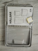 IKEA HALLBAR jasnoszary - pokrywa kosza do Kosza 22 l - pokrywy   