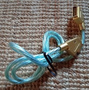 Pozłacany kabel SCART Hama unikat Made in Germany 