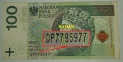 RADAR, DP Seria 2012, 100 ZŁ / PLN
