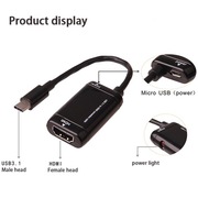 Adapter USB 3.1 typ C do HDMI konwerter MacBook