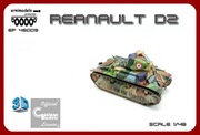 Model z druku 3D Renault D2  1/48