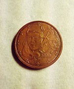 Francja, 2 Euro Cent, 1999, Paris
