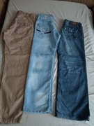 Paczka spodni Next Happy House Quadri 140