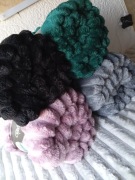 Super puszysty czarny miękki koc Paris Luxu 200/160cm