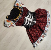 strój wampirzyca wampirka czarownica diablica halloween S M 1271