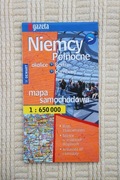 Niemcy Północne - mapa samochodowa 1 : 650 000 wyd. Demart