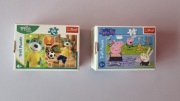 Puzzle "Rodzina Treflików" i "Świnka Peppa" 54 puzzle