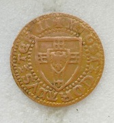 Żeton: Moneta Zakonu Krzyżackiego (szelangi) Replika muzealna