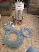 Pancerny agregat tynkarski Master Spec MS-1 | stal nierdzewna