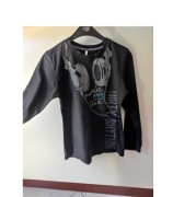 koszulka słuchawki muzyczna bluzka top t-shirt 5-10-15 dla fana muzyki