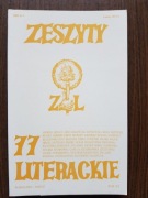 Zeszyty Literackie nr 77 Julia Hartwig; Anna Arno; David Hockney