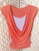 Bluzka kagurka luźny dekolt