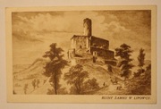 LIPOWIEC - WYGIEŁZÓW. RUINY ZAMKU W LIPOWCU, k / CHRZANÓW, KRAKÓW, OŚWIĘCIM