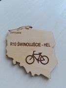 Magnes na lodówkę r10 Świnoujście-Hel