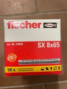 Kołki rozporowe Fischer SX 8x65/ 50 sztuk w opakowaniu