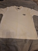 Biała koszulka męska z haftem – stylowa i wygodna #M#