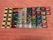 Mini disc dyskietki 47 sztuk