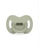 Smoczek fizjologiczny silikonowy SX Pro 0-6m zielony New All Silicone