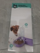 podwójna miska z dozownikiem wody