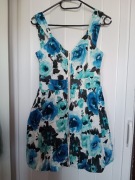 Sukienka Apricot r.M/L zamek, kwiaty