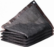 Siatka zacieniająca 90% ochrony z oczkami 2x2 m czarna