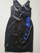 czarno - niebieska sukienka 40 L