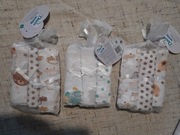 Pieluchy nowe wielorazowe 9 szt pieluszki muślinowe bawełna 80x 70