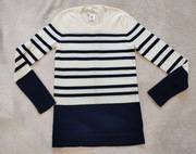 MAX STUDIO SWETER 100% EXTRAFINE WEŁNA MERINO MERYNOSÓW ROZ. XS