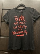 Koszulka czarna dziewczęca 164 NOWA BEZ METKI