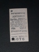 Magnes Bilet Antonin - Berlin