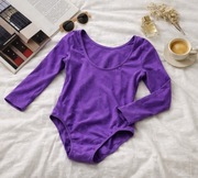 Damskie Fioletowe Body XS/S Bluzka