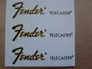 Fender Telecaster  Logo Dekal